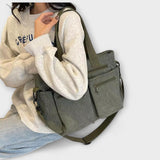 INESA™ – Bolso de pana con diseño moderno