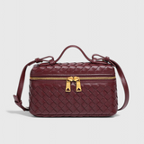 Milla Bolso Mini Woven con Accesorios Dorados