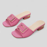 Iselina | Mules con hebilla