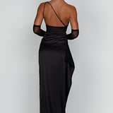 Emberly Vestido Maxi de Un Solo Hombro