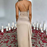 Emberly Vestido Maxi de Un Solo Hombro
