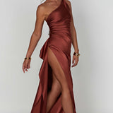 Emberly Vestido Maxi de Un Solo Hombro