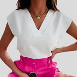 Camila | Blusa de Satén