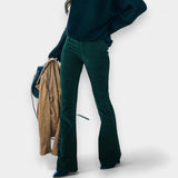 Violeta | Pantalones acampanados de pana