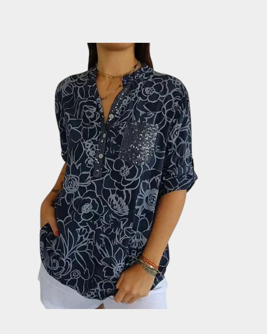 Lotte – Blusa con estampado de flores