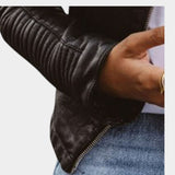 Santana™ | Elegante chaqueta de cuero