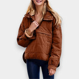 Montserrat – Chaqueta Impermeable Extragrande con Capucha y de Estilo Sudadera