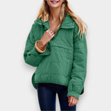 Montserrat – Chaqueta Impermeable Extragrande con Capucha y de Estilo Sudadera