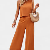 Lavinia Conjunto de Top y Shorts Fluidos Boho
