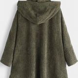 Taia Abrigo de Pana con Capucha