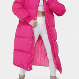 Razel Abrigo Puffer de Invierno con Capucha