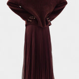 Gia Conjunto Oversized de Suéter y Falda Midi