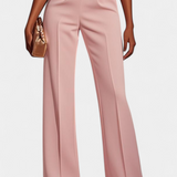 Prim Mono Suelto de Color Sólido con Cuello Redondo