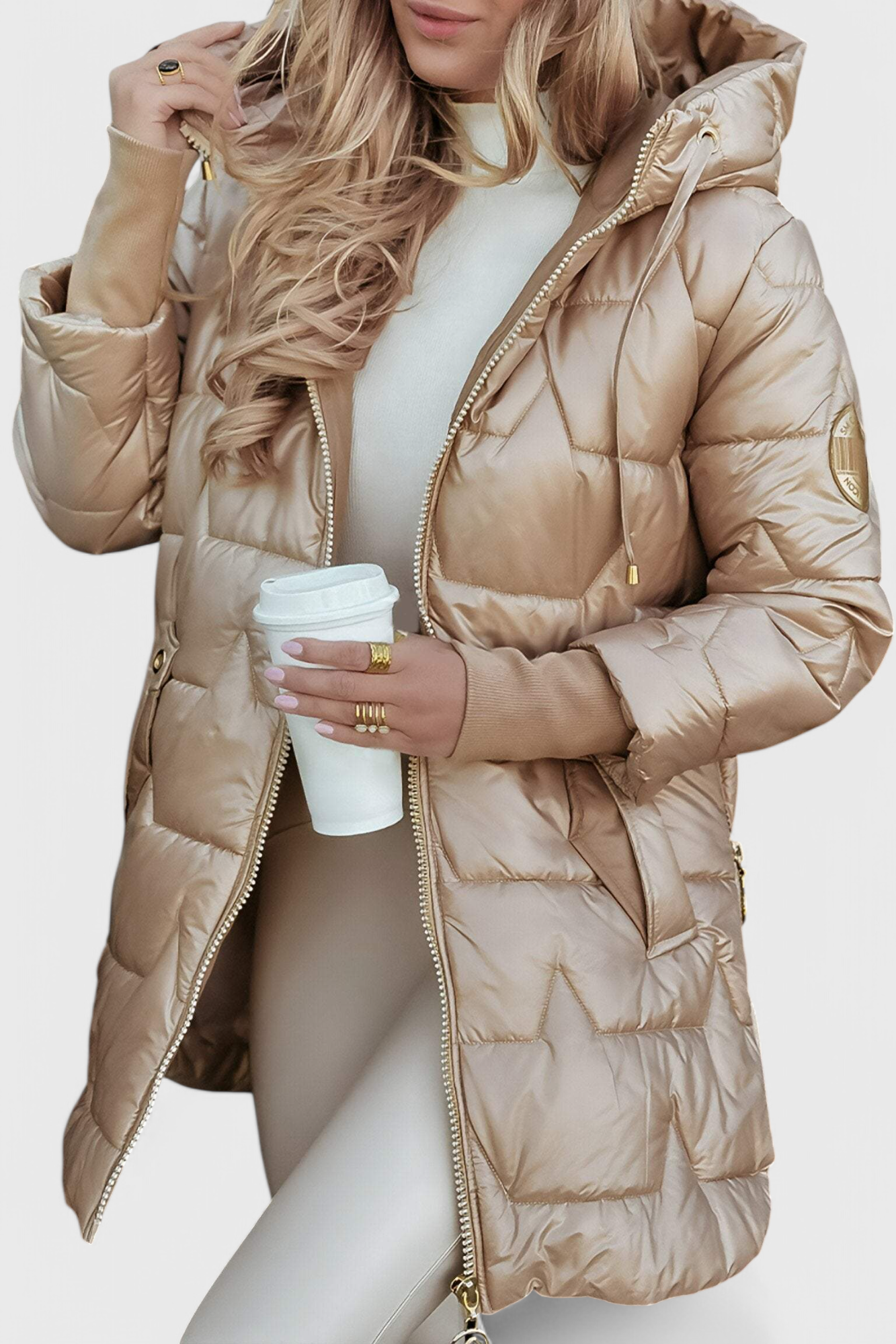 Marcella Abrigo Aislante Acogedor con Capucha