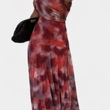 Jessamy Vestido Maxi Tie-Dye de Un Hombro