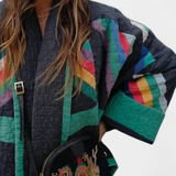 Maika Chaqueta Vintage de Corte Relajado