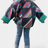 Maika Chaqueta Vintage de Corte Relajado