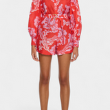 Suzanne Mono Floral con Cinturón Florentino