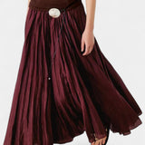 Gia Conjunto Oversized de Suéter y Falda Midi