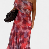 Jessamy Vestido Maxi Tie-Dye de Un Hombro