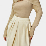 Genie Falda Bodycon con Corte Lateral