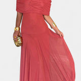 Jessamy Vestido Maxi Tie-Dye de Un Hombro