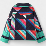 Maika Chaqueta Vintage de Corte Relajado