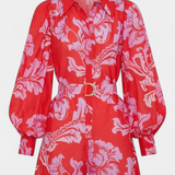 Suzanne Mono Floral con Cinturón Florentino