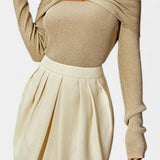 Genie Falda Bodycon con Corte Lateral