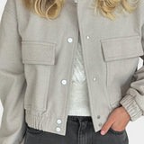 Lulu Chaqueta Casual Minimalista