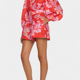 Suzanne Mono Floral con Cinturón Florentino