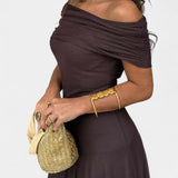 Jessamy Vestido Maxi Tie-Dye de Un Hombro