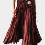 Gia Conjunto Oversized de Suéter y Falda Midi