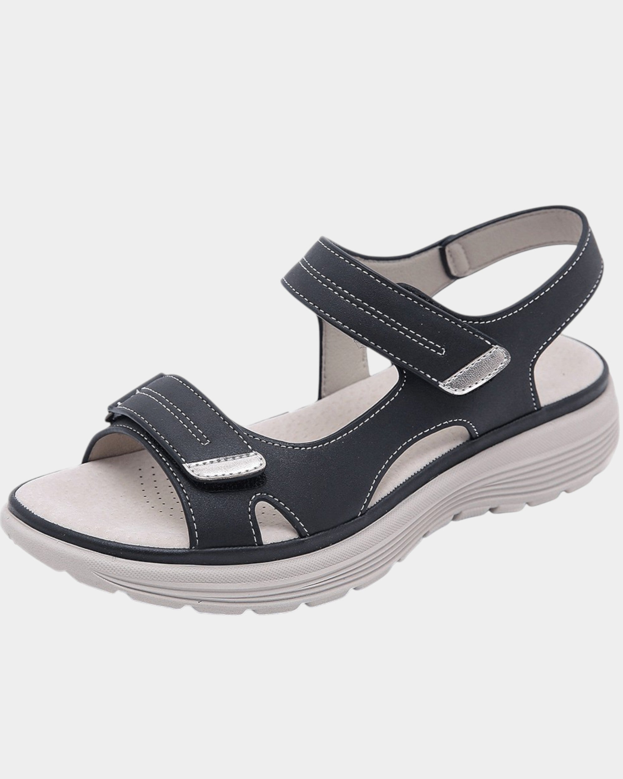Sonja™ | Sandalias ortopédicas de cuero de material de alta calidad