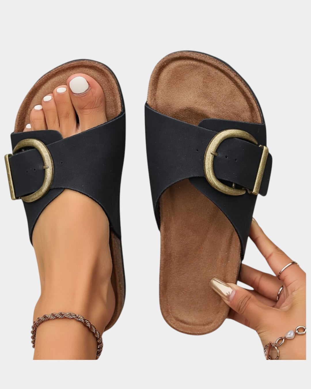Ilaria™ | Sandalias ortopédicas Soft Glide de confort