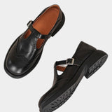VELDA | ELEGANTES MARY JANES DE CUERO