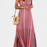 Jeni Vestido Halter Boho Tribal