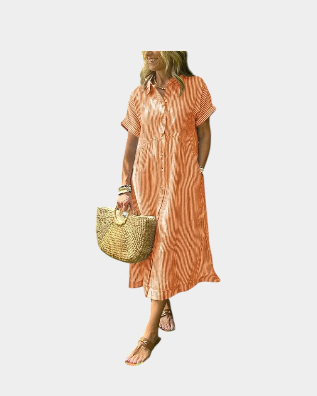 Angela™ | Vestido maxi